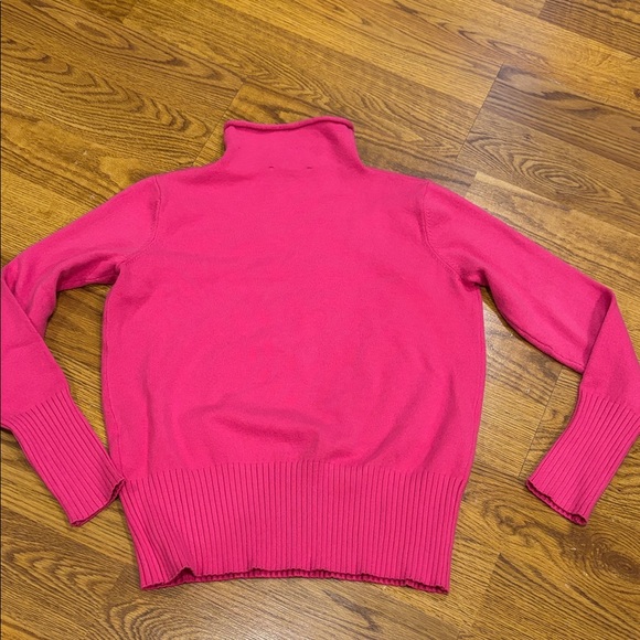 French Connection Bold Pink Turtleneck Sweater - Picture 5 of 5